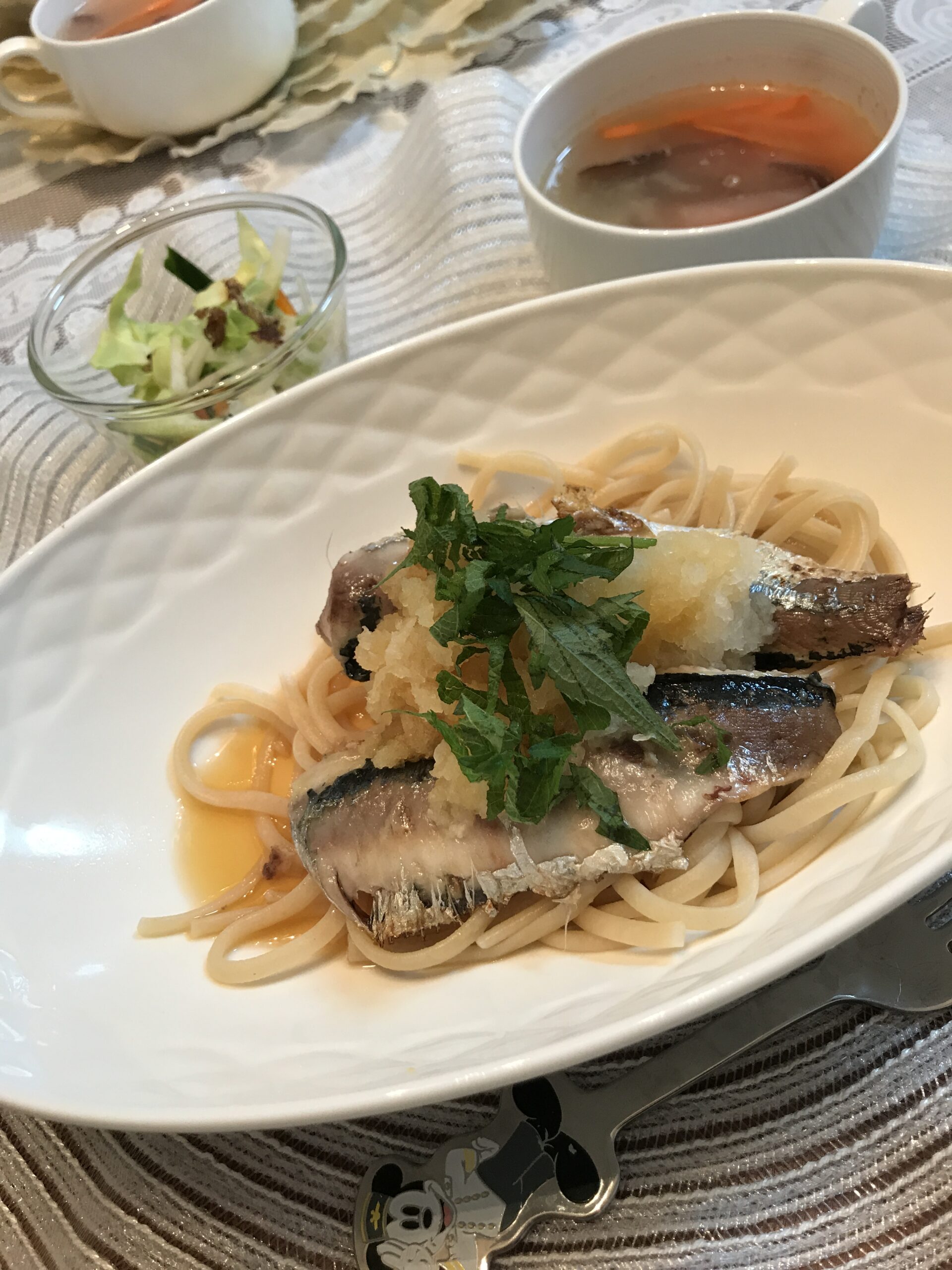 レシピあり グルテンフリーいわしの丸ごと和風パスタ 米とはちみつ 調理師minakoの美肌研究所